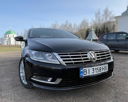 Черный Фольксваген CC / Passat CC, объемом двигателя 2 л и пробегом 210 тыс. км за 11249 $, фото 1 на Automoto.ua