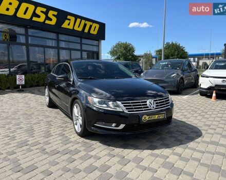 Черный Фольксваген CC / Passat CC, объемом двигателя 1.98 л и пробегом 185 тыс. км за 9800 $, фото 1 на Automoto.ua