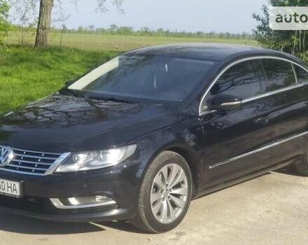 Черный Фольксваген CC / Passat CC, объемом двигателя 1.8 л и пробегом 175 тыс. км за 11500 $, фото 1 на Automoto.ua