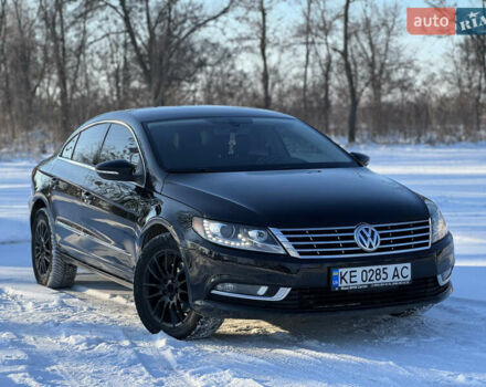 Черный Фольксваген CC / Passat CC, объемом двигателя 1.98 л и пробегом 225 тыс. км за 9200 $, фото 1 на Automoto.ua