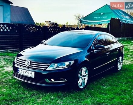 Черный Фольксваген CC / Passat CC, объемом двигателя 1.98 л и пробегом 210 тыс. км за 10500 $, фото 1 на Automoto.ua