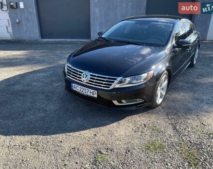 Черный Фольксваген CC / Passat CC, объемом двигателя 1.98 л и пробегом 202 тыс. км за 8500 $, фото 1 на Automoto.ua