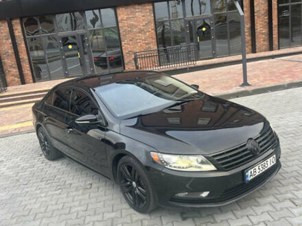 Черный Фольксваген CC / Passat CC, объемом двигателя 1.98 л и пробегом 270 тыс. км за 10900 $, фото 1 на Automoto.ua