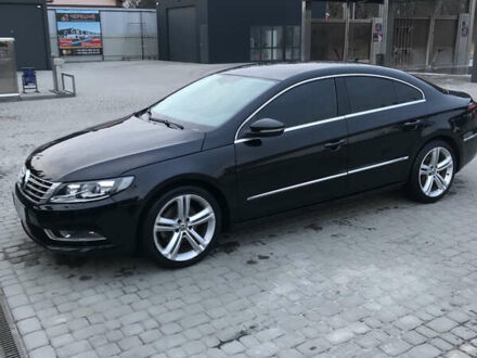 Черный Фольксваген CC / Passat CC, объемом двигателя 1.98 л и пробегом 273 тыс. км за 9200 $, фото 1 на Automoto.ua