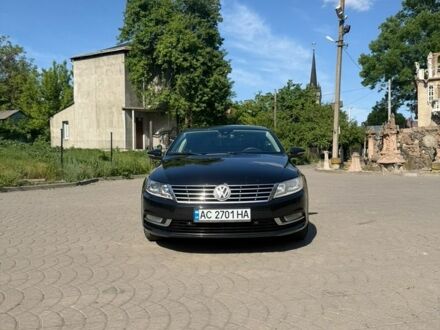 Черный Фольксваген CC / Passat CC, объемом двигателя 1.97 л и пробегом 268 тыс. км за 12000 $, фото 1 на Automoto.ua