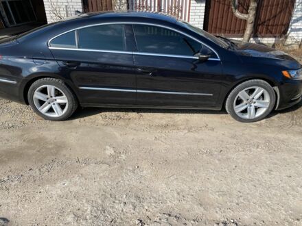 Черный Фольксваген CC / Passat CC, объемом двигателя 2 л и пробегом 212 тыс. км за 13700 $, фото 1 на Automoto.ua