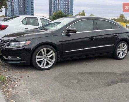 Черный Фольксваген CC / Passat CC, объемом двигателя 1.98 л и пробегом 140 тыс. км за 12000 $, фото 1 на Automoto.ua