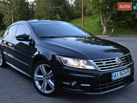 Черный Фольксваген CC / Passat CC, объемом двигателя 2 л и пробегом 190 тыс. км за 12999 $, фото 1 на Automoto.ua