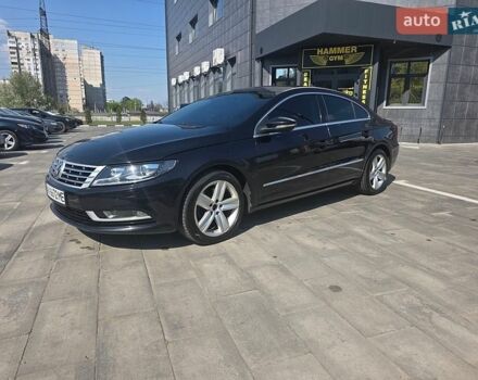 Черный Фольксваген CC / Passat CC, объемом двигателя 1.98 л и пробегом 265 тыс. км за 10000 $, фото 1 на Automoto.ua