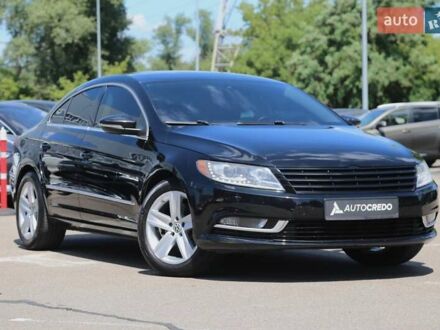 Черный Фольксваген CC / Passat CC, объемом двигателя 1.98 л и пробегом 147 тыс. км за 11000 $, фото 1 на Automoto.ua