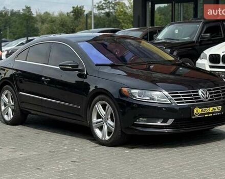 Черный Фольксваген CC / Passat CC, объемом двигателя 1.98 л и пробегом 200 тыс. км за 11400 $, фото 1 на Automoto.ua