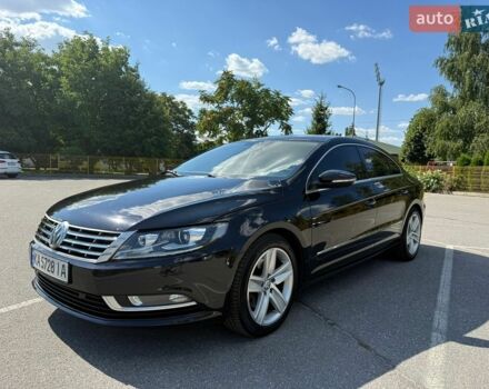 Черный Фольксваген CC / Passat CC, объемом двигателя 2 л и пробегом 170 тыс. км за 12000 $, фото 1 на Automoto.ua