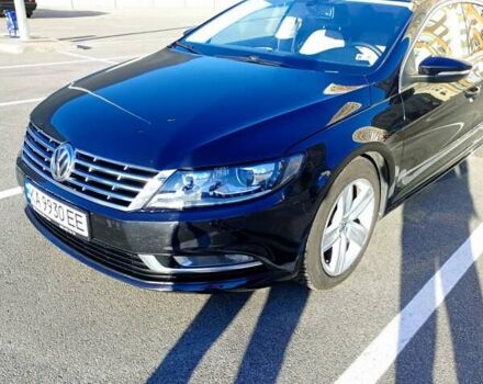 Черный Фольксваген CC / Passat CC, объемом двигателя 1.98 л и пробегом 250 тыс. км за 9300 $, фото 1 на Automoto.ua