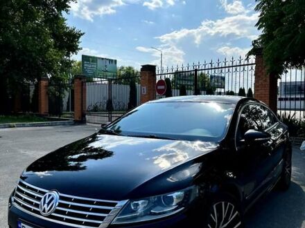 Черный Фольксваген CC / Passat CC, объемом двигателя 1.8 л и пробегом 215 тыс. км за 10600 $, фото 1 на Automoto.ua