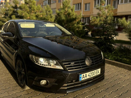 Черный Фольксваген CC / Passat CC, объемом двигателя 1.97 л и пробегом 254 тыс. км за 15000 $, фото 1 на Automoto.ua