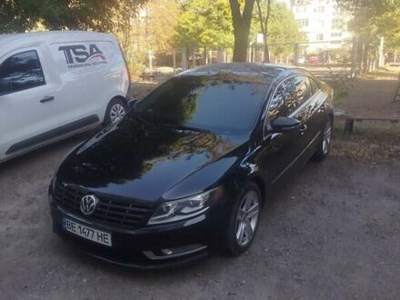 Черный Фольксваген CC / Passat CC, объемом двигателя 1.98 л и пробегом 200 тыс. км за 10200 $, фото 1 на Automoto.ua