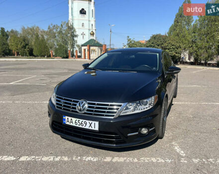 Черный Фольксваген CC / Passat CC, объемом двигателя 1.98 л и пробегом 123 тыс. км за 11999 $, фото 1 на Automoto.ua