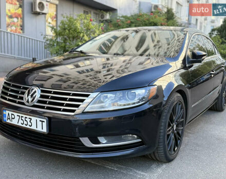Черный Фольксваген CC / Passat CC, объемом двигателя 1.98 л и пробегом 180 тыс. км за 13700 $, фото 1 на Automoto.ua