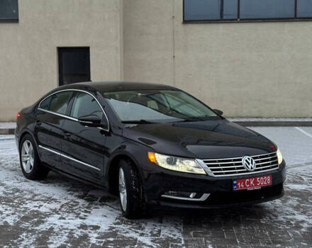 Черный Фольксваген CC / Passat CC, объемом двигателя 2 л и пробегом 184 тыс. км за 9500 $, фото 1 на Automoto.ua