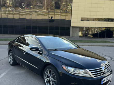 Черный Фольксваген CC / Passat CC, объемом двигателя 2 л и пробегом 160 тыс. км за 13000 $, фото 1 на Automoto.ua