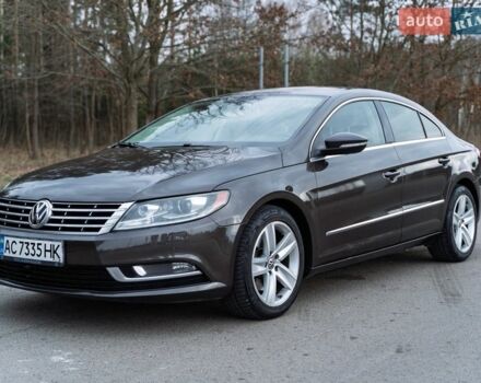 Коричневый Фольксваген CC / Passat CC, объемом двигателя 1.98 л и пробегом 244 тыс. км за 9950 $, фото 1 на Automoto.ua