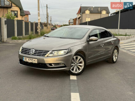 Коричневый Фольксваген CC / Passat CC, объемом двигателя 1.97 л и пробегом 250 тыс. км за 11950 $, фото 1 на Automoto.ua