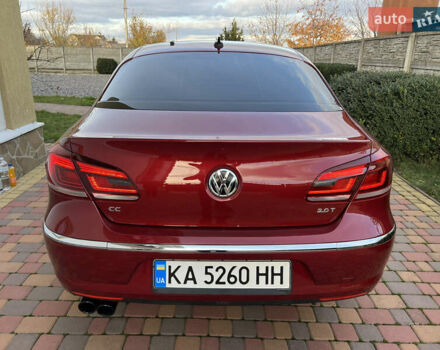 Красный Фольксваген CC / Passat CC, объемом двигателя 1.98 л и пробегом 135 тыс. км за 8900 $, фото 2 на Automoto.ua