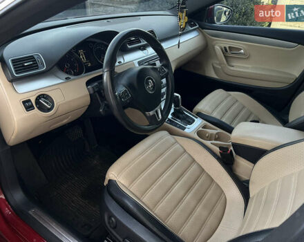 Красный Фольксваген CC / Passat CC, объемом двигателя 1.98 л и пробегом 135 тыс. км за 8900 $, фото 8 на Automoto.ua