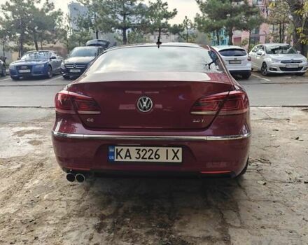 Червоний Фольксваген CC / Passat CC, об'ємом двигуна 1.98 л та пробігом 131 тис. км за 10300 $, фото 5 на Automoto.ua