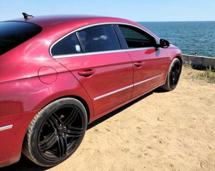 Красный Фольксваген CC / Passat CC, объемом двигателя 1.98 л и пробегом 131 тыс. км за 10800 $, фото 2 на Automoto.ua