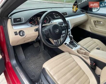 Червоний Фольксваген CC / Passat CC, об'ємом двигуна 1.98 л та пробігом 136 тис. км за 10500 $, фото 9 на Automoto.ua