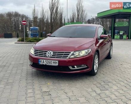 Червоний Фольксваген CC / Passat CC, об'ємом двигуна 1.98 л та пробігом 136 тис. км за 10500 $, фото 1 на Automoto.ua
