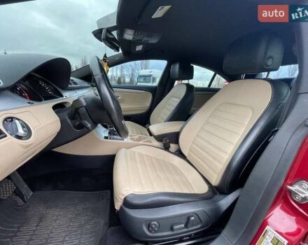 Червоний Фольксваген CC / Passat CC, об'ємом двигуна 1.98 л та пробігом 136 тис. км за 10500 $, фото 12 на Automoto.ua