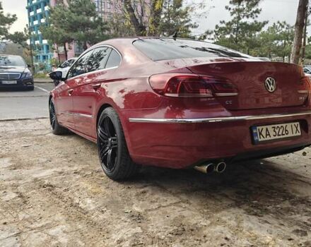 Червоний Фольксваген CC / Passat CC, об'ємом двигуна 1.98 л та пробігом 131 тис. км за 10300 $, фото 6 на Automoto.ua