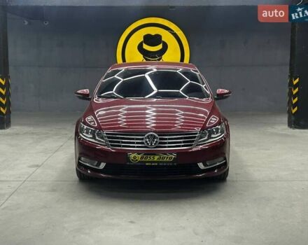 Красный Фольксваген CC / Passat CC, объемом двигателя 1.98 л и пробегом 193 тыс. км за 11500 $, фото 1 на Automoto.ua