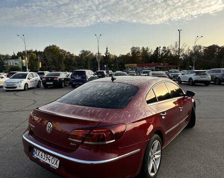 Красный Фольксваген CC / Passat CC, объемом двигателя 1.98 л и пробегом 150 тыс. км за 11999 $, фото 4 на Automoto.ua