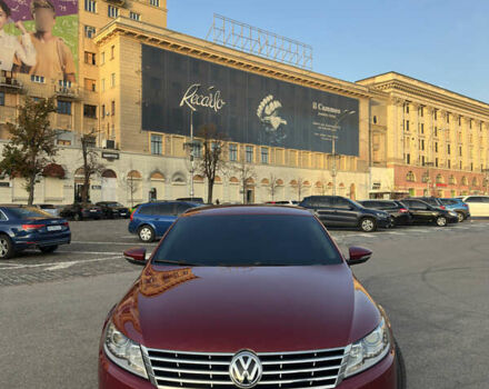 Красный Фольксваген CC / Passat CC, объемом двигателя 1.98 л и пробегом 150 тыс. км за 11999 $, фото 2 на Automoto.ua