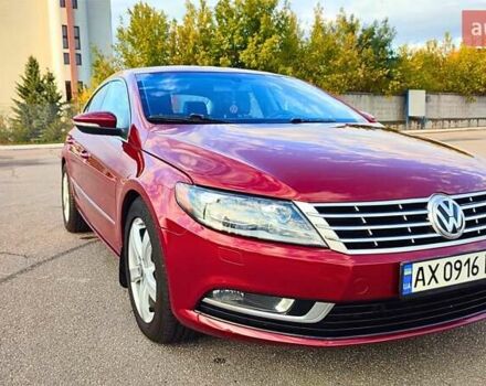 Червоний Фольксваген CC / Passat CC, об'ємом двигуна 1.98 л та пробігом 150 тис. км за 13500 $, фото 2 на Automoto.ua