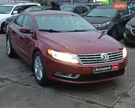 Красный Фольксваген CC / Passat CC, объемом двигателя 2 л и пробегом 151 тыс. км за 13490 $, фото 2 на Automoto.ua