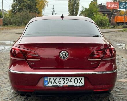Красный Фольксваген CC / Passat CC, объемом двигателя 1.98 л и пробегом 152 тыс. км за 9400 $, фото 12 на Automoto.ua