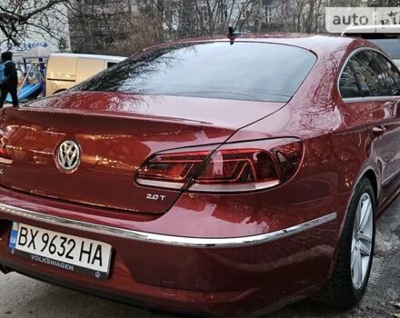 Красный Фольксваген CC / Passat CC, объемом двигателя 1.98 л и пробегом 158 тыс. км за 13700 $, фото 1 на Automoto.ua