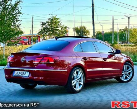 Красный Фольксваген CC / Passat CC, объемом двигателя 2 л и пробегом 178 тыс. км за 12700 $, фото 2 на Automoto.ua