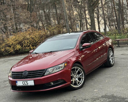 Красный Фольксваген CC / Passat CC, объемом двигателя 2 л и пробегом 158 тыс. км за 10999 $, фото 1 на Automoto.ua