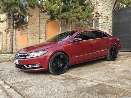 Красный Фольксваген CC / Passat CC, объемом двигателя 1.98 л и пробегом 131 тыс. км за 10300 $, фото 1 на Automoto.ua