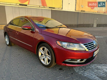 Красный Фольксваген CC / Passat CC, объемом двигателя 1.98 л и пробегом 134 тыс. км за 11700 $, фото 1 на Automoto.ua