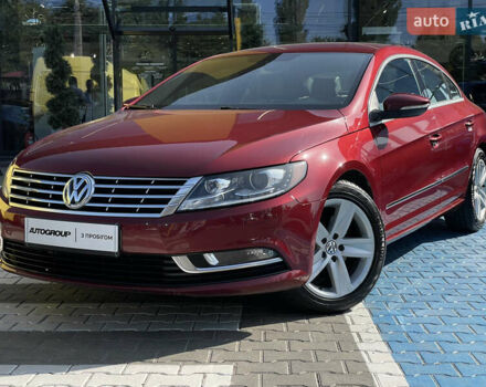 Красный Фольксваген CC / Passat CC, объемом двигателя 1.98 л и пробегом 155 тыс. км за 11700 $, фото 1 на Automoto.ua