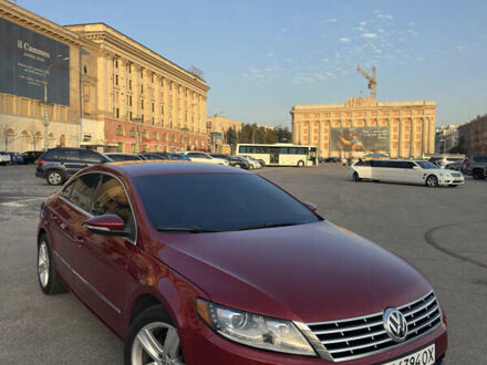 Красный Фольксваген CC / Passat CC, объемом двигателя 1.98 л и пробегом 150 тыс. км за 11999 $, фото 1 на Automoto.ua