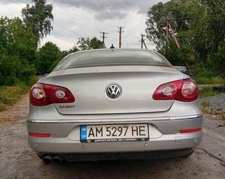 Серый Фольксваген CC / Passat CC, объемом двигателя 1.8 л и пробегом 200 тыс. км за 7800 $, фото 1 на Automoto.ua
