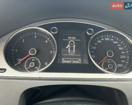 Серый Фольксваген CC / Passat CC, объемом двигателя 1.97 л и пробегом 209 тыс. км за 9000 $, фото 12 на Automoto.ua