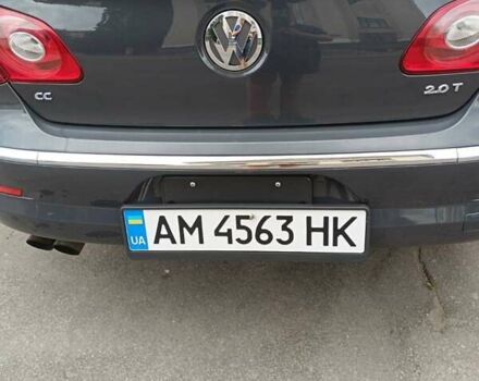 Серый Фольксваген CC / Passat CC, объемом двигателя 2 л и пробегом 124 тыс. км за 9500 $, фото 1 на Automoto.ua